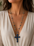 Sautoir Perles et Croix