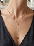 Collier Multi Croix de Camargue Cristal Strass