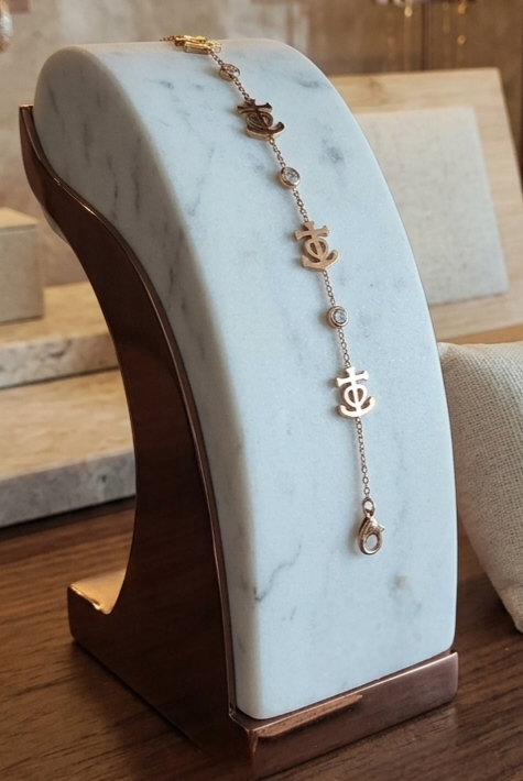 Bracelet Multi Croix de Camargue Cristal Strass
