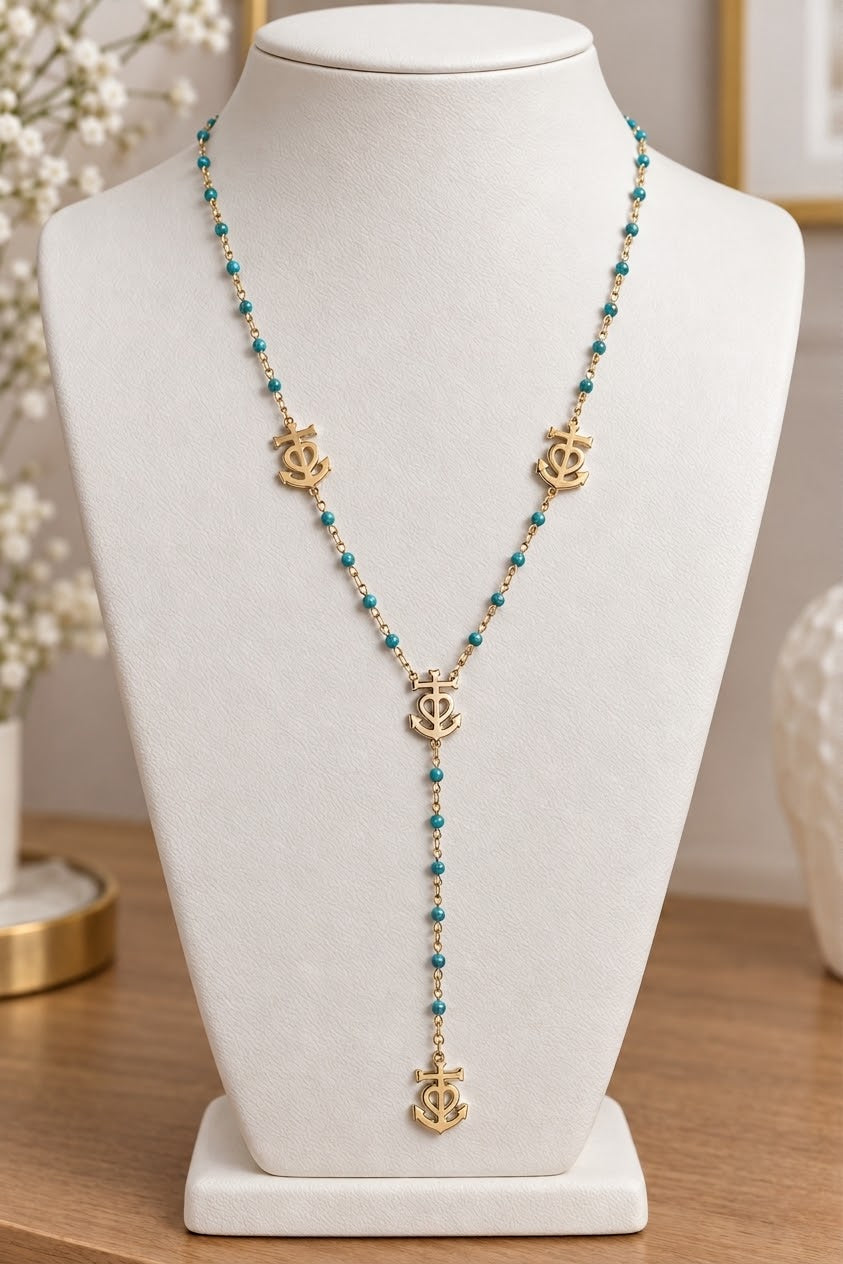 Collier Multi Croix de Camargue